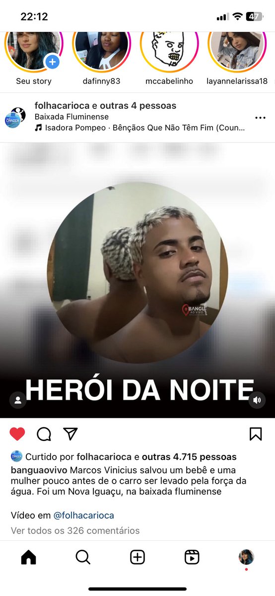 PaulaAriane520's tweet image. O herói do dia 👏🏼❤️
#baixada #novaiguacu #chuva #heroi