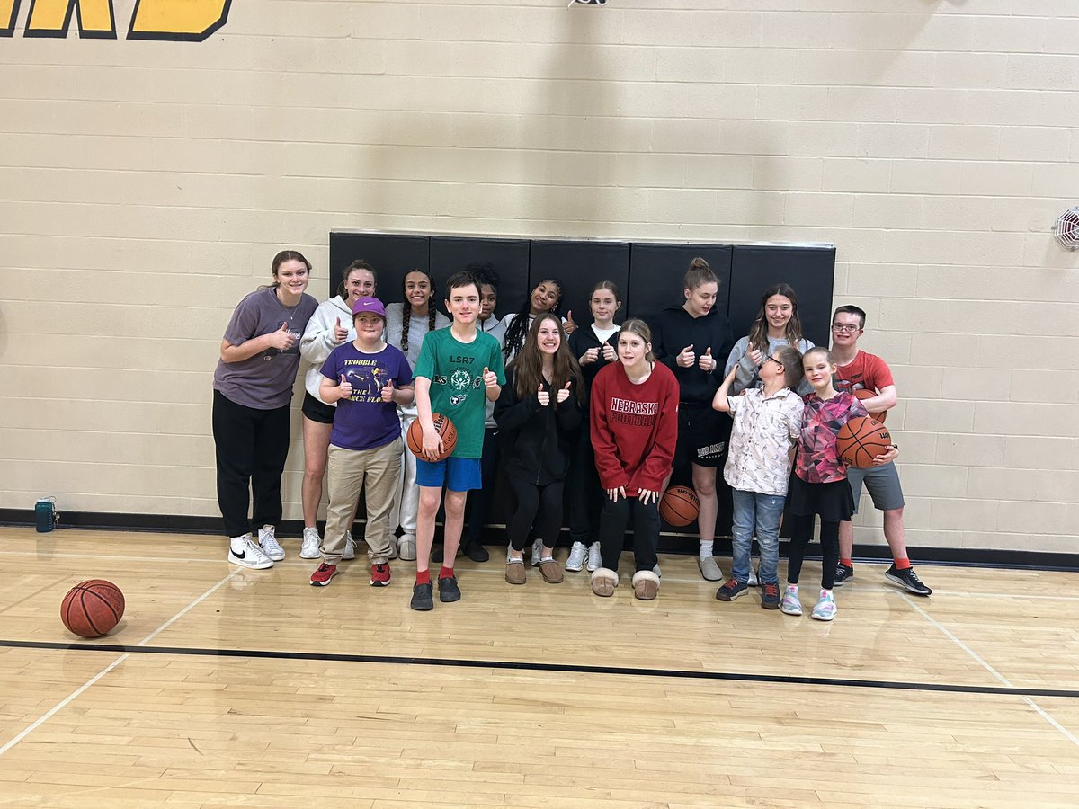 LS R-7 Special Olympics (@lsr7specialolym) on Twitter photo A big thanks to <a href="/LSWGirlsBB/">LSW Girls Basketball</a> for coming to help at practice today!
We all wish the Lady Titans good luck at Districts next week! A big thanks to <a href="/LSWGirlsBB/">LSW Girls Basketball</a> for coming to help at practice today!
We all wish the Lady Titans good luck at Districts next week!