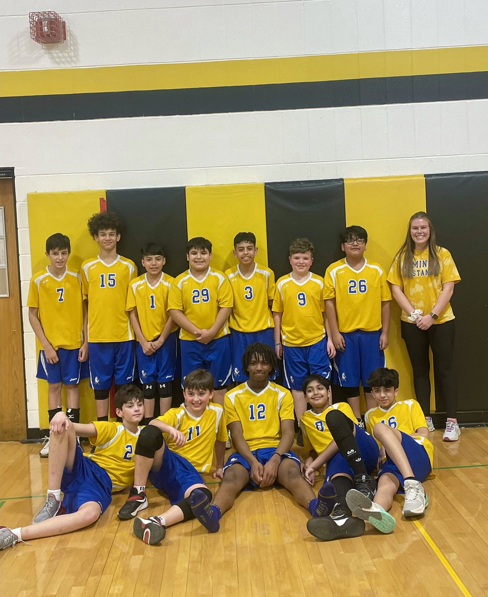 Congrats to the 6th grade boys volleyball team on their win today! So proud of their teamwork & communication on the court.
After the game, I asked the boys “what’s our word of the week in advisory?” & they shouted “satisfied!”
Their hard work paid off! 🏐#hereatgemini #63success