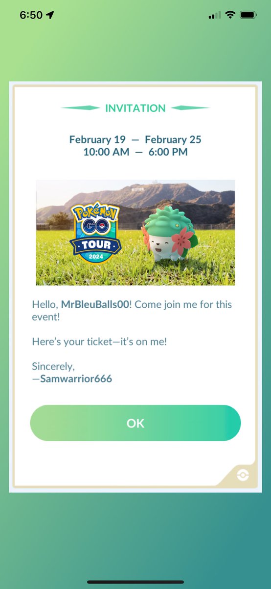 MrBleuBalls00's tweet photo. A special thank you to @SamOwarrior69 for the master research ticket!!! I appreciate you so much!😊 You’re putting me to work! #PokemonGOfriends #pokemongo #PokemonGOApp #masterresearch https://t.co/RYie7wGnVr