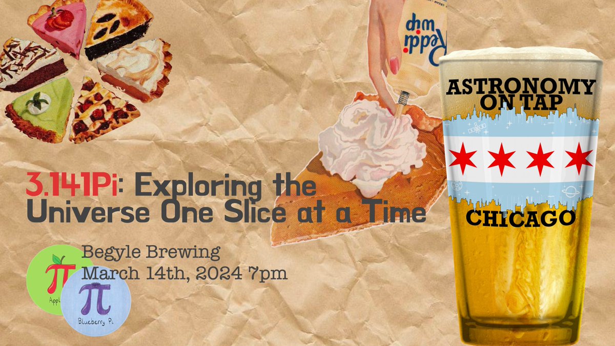 🥧 Join us at our first event of 2024 for an evening of science talks, cosmic trivia, and delicious brews at <a href="/BegyleBrewing/">Begyle Brewing</a>. Don't miss this chance to celebrate Pi Day in style and uncover the wonders of the cosmos, one slice at a time! 🌌🍻
RSVP: fb.me/e/4OD5C7YQa
