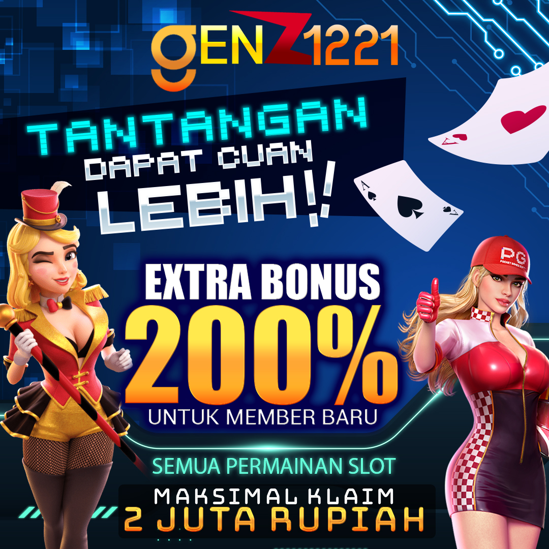 𝗧𝗮𝗻𝘁𝗮𝗻𝗴𝗮𝗻 𝟮𝟬𝟬% 𝗦𝗮𝗹𝗱𝗼 𝗚𝗿𝗮𝘁𝗶𝘀 𝗚𝗘𝗡𝗭𝟭𝟮𝟮𝟭

Dengan bonus 200% yang dapat anda klaim dengan maksimal bonus 2 juta rupiah tentu semakin cuan dan gacor banget. Promo paling murah dapat anda temukan di genz1221.

#genz1221 #slotgacor #SLOTPG #slot #slotonline
