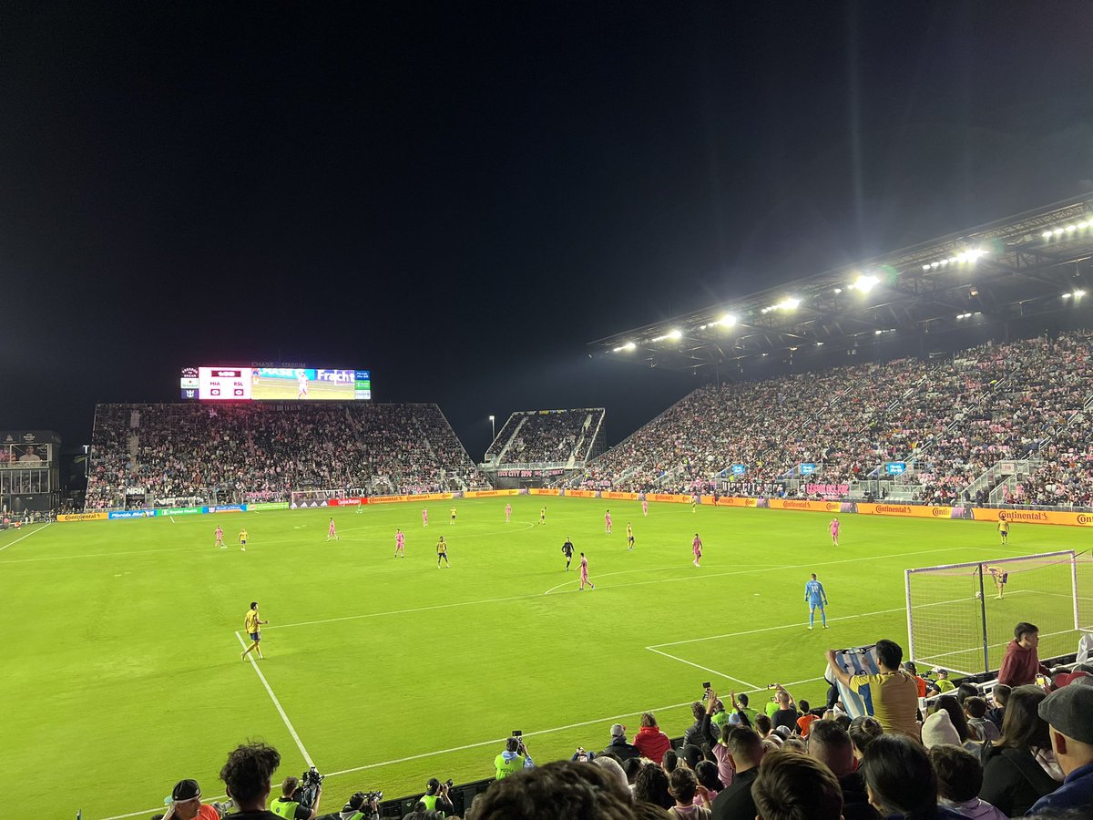 AustinRobillard's tweet image. Different point of view this time around. 
#InterMiamiCF