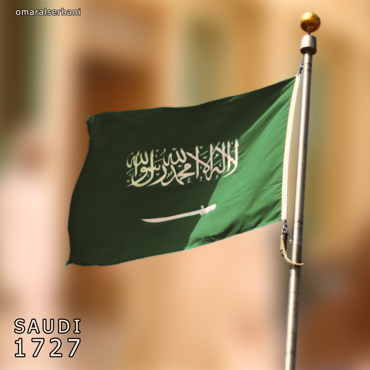 SAR00009's tweet photo. #يوم_التأسيس هو اليوم الذي 
بدأت فيه لوحة هذا الوطن بالتناغم 
والزهاء .. ألوان جمعت .. وحروف تداخلت ..
 ورايات حُمِلت .. وسيوف على القوة
 والشجاعة رُفعت .. ونحو كل العراقيل وُجِّهت.

إعلان دولة توحيد بدأت من نجد 
وتوسعت إلى آفاق المجد
بالعز و الشموخ والسؤدد. https://t.co/zHjM0gS1mM
