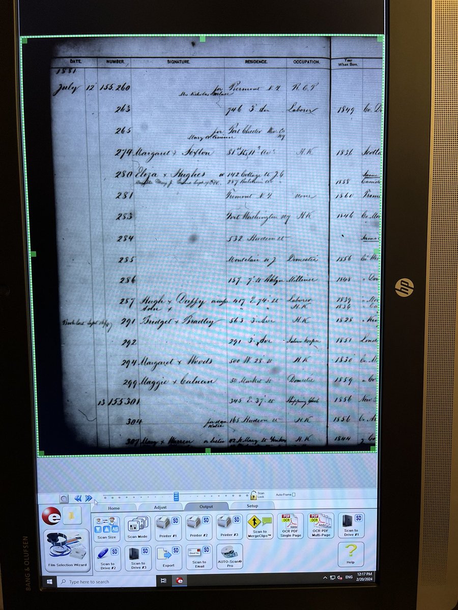 michael_agovino's tweet photo. The Emigrant Savings Bank #Records are absolutely amazing and vital for the field of #genealogy. Do you know when you login and there are those multiple #verifications you must hurdle through? Well, that was a thing in the 19th century too! Including the security phrases. #nyc 🔍 https://t.co/8501wi20NE