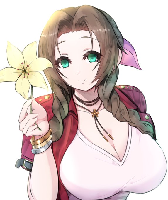 FF7は当然エアリスが最推しなのでエアリスの運命がどうなるのか、すごく怖いけど楽しみです。
これは昔盛ったエアリス 