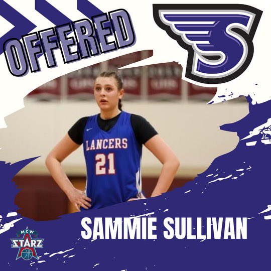MCW STARZ (@mcwstarz) on Twitter photo Congratulations to MCW Starz ⭐️2026 <a href="/Sammieshay22/">Sammie Sullivan</a> on her offer from <a href="/StonehillWBB/">Stonehill Women’s Basketball</a> ⭐️🔥 Congratulations to MCW Starz ⭐️2026 <a href="/Sammieshay22/">Sammie Sullivan</a> on her offer from <a href="/StonehillWBB/">Stonehill Women’s Basketball</a> ⭐️🔥