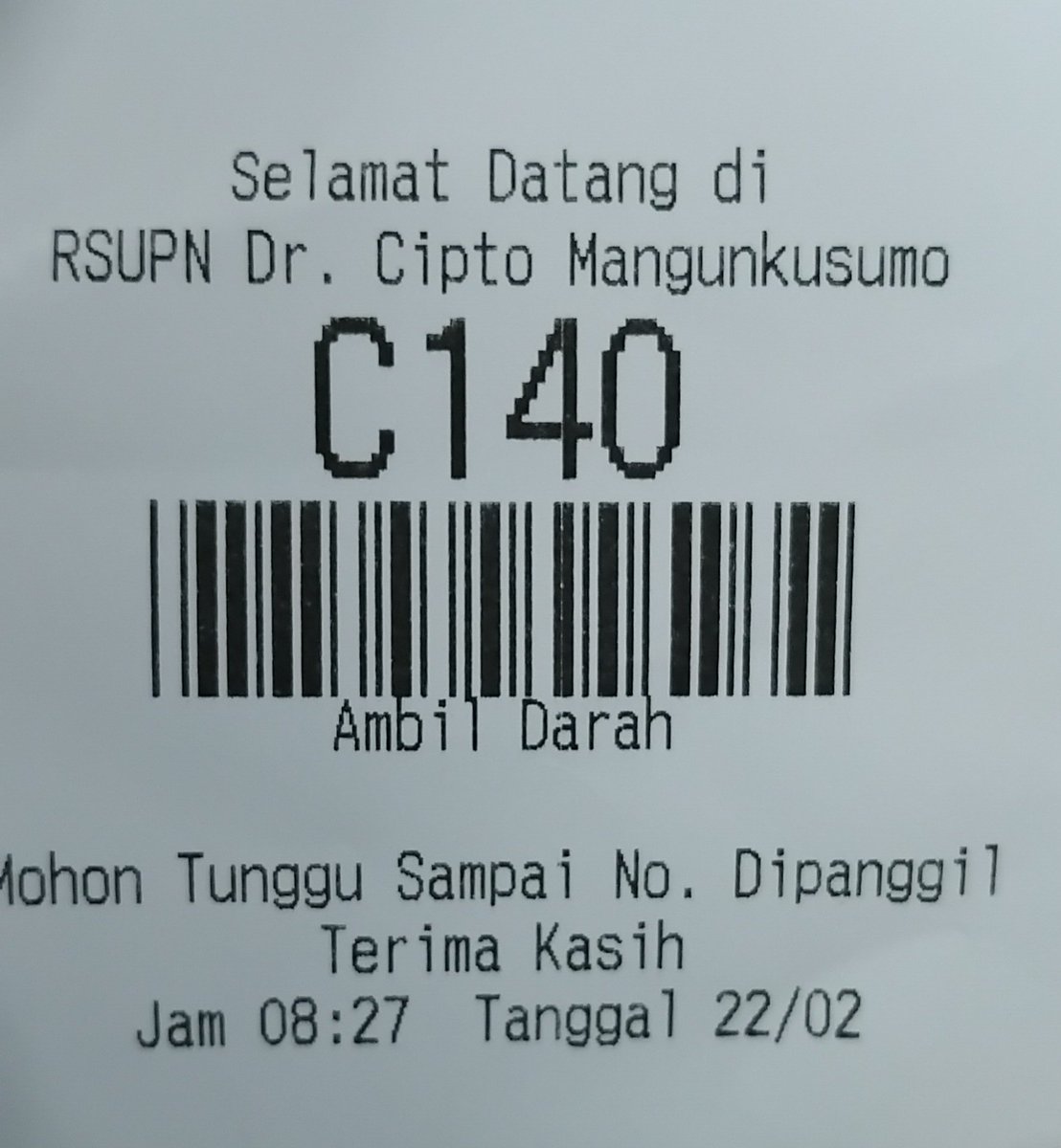 Antrian online no.61. Laaah masih antri lg utk dptin tiket periksa darah c 140....lha buat apa aplikasi di beli kalo masih juga pake antrian kertas.....manyaaap...jd 14 jam puasanya. Surplus 2jam...
Kalo abah <a href="/aniesbaswedan/">Anies Rasyid Baswedan</a>    "naik" PR nya banyak bangeeett yaaaggg..
