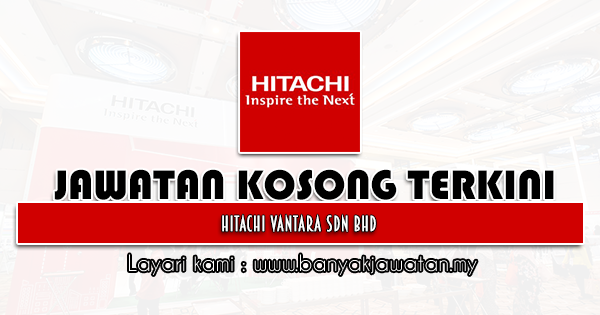 JAWATAN KOSONG HITACHI VANTARA SDN BHD - 1 MAC 2024 Sila rujuk iklan jawatan & baca syarat kelayakan terlebih dahulu sebelum memohon melalui pautan di bawah: HITACHI banyakjawatan.my/2024/02/hitach…