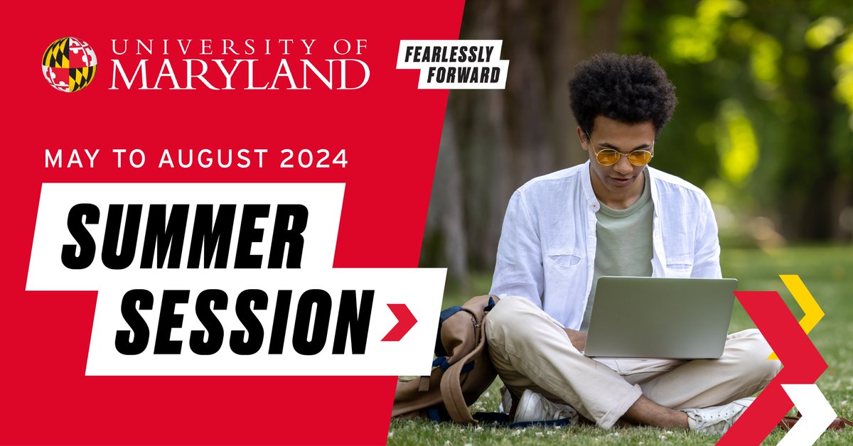 Satisfy a requirement. Stay on track for graduation. Courses fill quickly! Register for Summer Session today: summer.umd.edu. #KeepLearningUMD