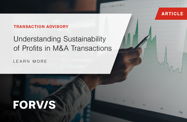 plugging_along's tweet photo. Through investments and acquisitions, decision makers should ask questions about the drivers behind observable profits. Hear from Jason Kester and Rick Hewitt of @FORVIS as they highlight how to strive for sustainable profits: https://t.co/7eAdI7TR0O https://t.co/hKPDNgKKGq