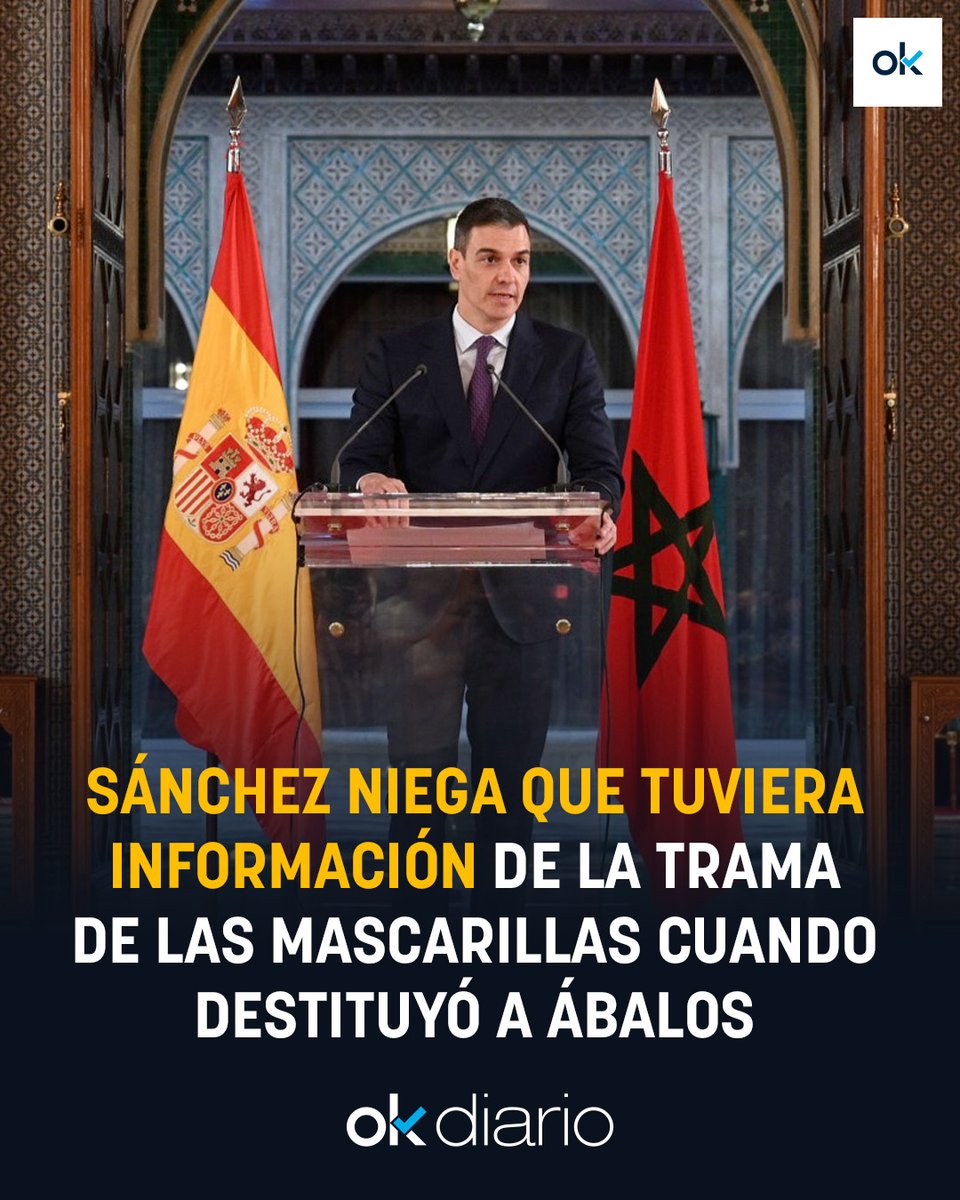okdiario's tweet photo. 📝 Estas son las noticias más destacadas del miércoles 21 de febrero:

🚨 𝐃𝐞𝐭𝐞𝐧𝐢𝐝𝐨 𝐮𝐧 𝐚𝐲𝐮𝐝𝐚𝐧𝐭𝐞 𝐝𝐞 𝐀́𝐛𝐚𝐥𝐨𝐬 𝐩𝐨𝐫 𝐜𝐨𝐛𝐫𝐚𝐫 𝐜𝐨𝐦𝐢𝐬𝐢𝐨𝐧𝐞𝐬 𝐢𝐥𝐞𝐠𝐚𝐥𝐞𝐬 𝐜𝐨𝐧 𝐥𝐚𝐬 𝐦𝐚𝐬𝐜𝐚𝐫𝐢𝐥𝐥𝐚𝐬 𝐝𝐞𝐥 𝐜𝐨𝐯𝐢𝐝

🚔𝐃𝐞𝐭𝐞𝐧𝐢𝐝𝐨 𝐞𝐥 𝐝𝐮𝐞𝐧̃𝐨 𝐝𝐞 𝐮𝐧 𝐝𝐞𝐩𝐨́𝐬𝐢𝐭𝐨 𝐣𝐮𝐝𝐢𝐜𝐢𝐚𝐥 𝐝𝐞 𝐜𝐨𝐜𝐡𝐞𝐬 𝐝𝐞 𝐧𝐚𝐫𝐜𝐨𝐬 𝐩𝐨𝐫 𝐥𝐚 𝐭𝐫𝐚𝐦𝐚 𝐝𝐞𝐥 𝐚𝐬𝐞𝐬𝐨𝐫 𝐝𝐞 𝐀́𝐛𝐚𝐥𝐨𝐬

❌ 𝐒𝐚́𝐧𝐜𝐡𝐞𝐳 𝐧𝐢𝐞𝐠𝐚 𝐪𝐮𝐞 𝐭𝐮𝐯𝐢𝐞𝐫𝐚 𝐢𝐧𝐟𝐨𝐫𝐦𝐚𝐜𝐢𝐨́𝐧 𝐝𝐞 𝐥𝐚 𝐭𝐫𝐚𝐦𝐚 𝐝𝐞 𝐥𝐚𝐬 𝐦𝐚𝐬𝐜𝐚𝐫𝐢𝐥𝐥𝐚𝐬 𝐜𝐮𝐚𝐧𝐝𝐨 𝐝𝐞𝐬𝐭𝐢𝐭𝐮𝐲𝐨́ 𝐚 𝐀́𝐛𝐚𝐥𝐨𝐬

🚜 𝐋𝐨𝐬 𝐚𝐠𝐫𝐢𝐜𝐮𝐥𝐭𝐨𝐫𝐞𝐬 𝐜𝐨𝐥𝐚𝐩𝐬𝐚𝐧 𝐌𝐚𝐝𝐫𝐢𝐝 𝐲 𝐜𝐨𝐫𝐭𝐚𝐧 𝐥𝐚 𝐏𝐮𝐞𝐫𝐭𝐚 𝐝𝐞 𝐀𝐥𝐜𝐚𝐥𝐚́: «𝐍𝐨 𝐧𝐨𝐬 𝐦𝐨𝐯𝐞𝐫𝐞𝐦𝐨𝐬 𝐝𝐞 𝐚𝐪𝐮𝐢́»

📲 ¡Síguenos para no perderte las noticias que nadie se atreve a contar!

🖥️ https://t.co/QsRVuAAwMZ