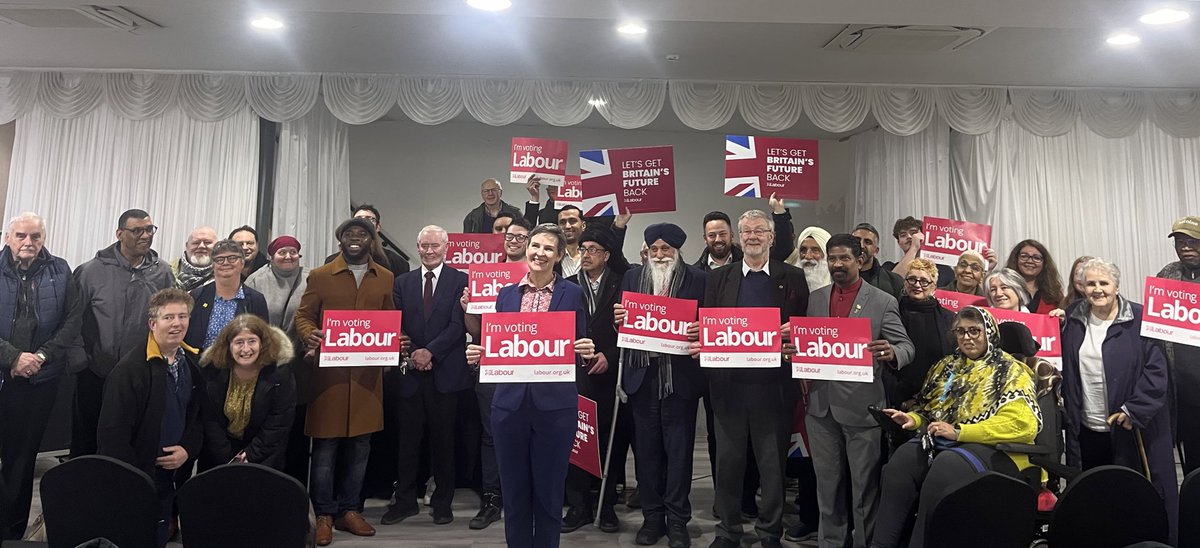 Thrilled to announce that tonight I was selected to be Labour’s candidate in Coventry East. It’s the honour of my life to come home and serve my home city.