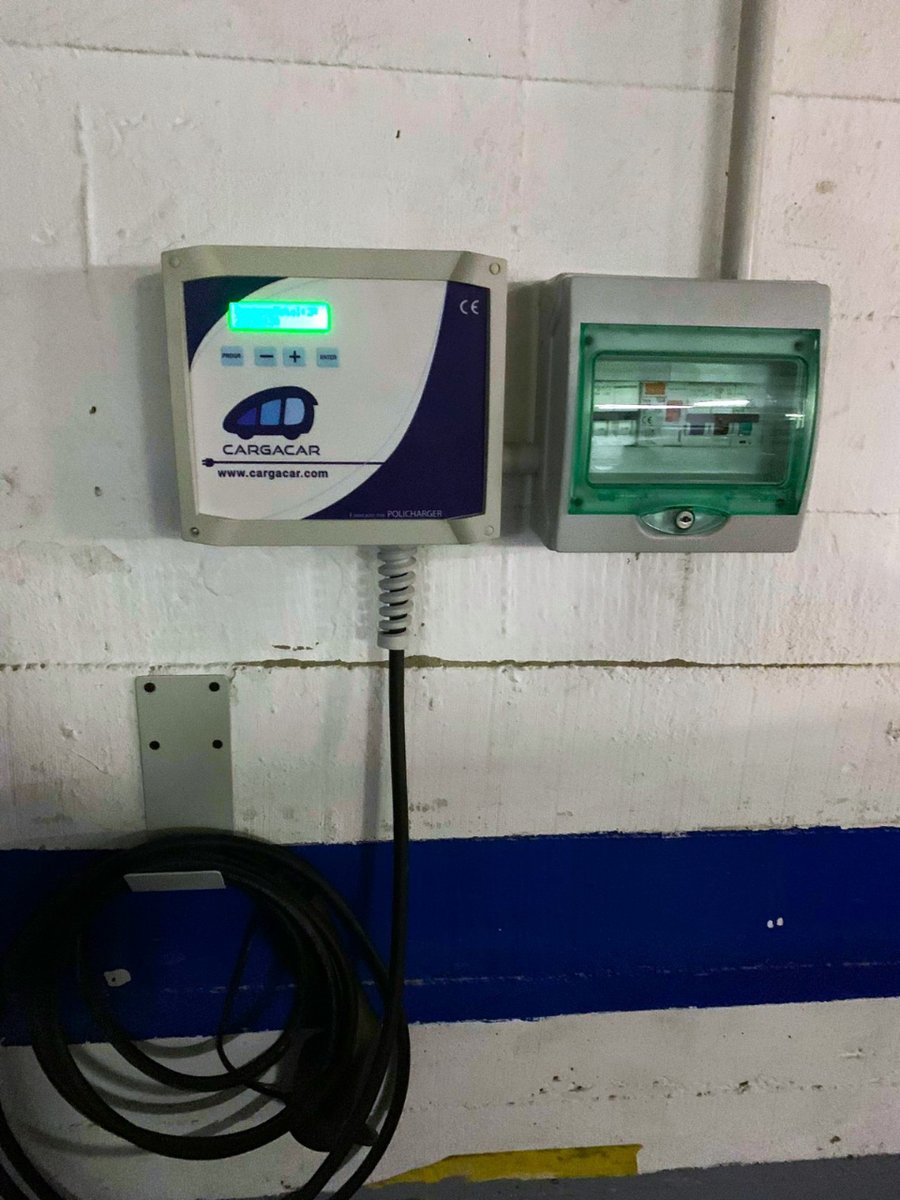 cargacar_es's tweet photo. Nueva instalación garaje comunitario en Toledo.
¿Te gustaría tener tu propio punto de carga en tu garaje individual o comunitario?
https://t.co/tJChlouR1b
#puntosrecargaVE #cocheselectricos #Toledo #Cargacar https://t.co/Kn4AxqgVBY