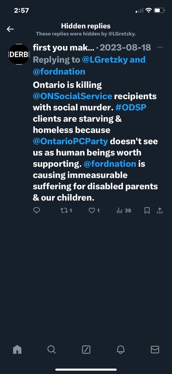 Daytime_Baller's tweet image. I am so disappointed by the @OntarioNDP and @MaritStiles and @LGretzky You guys are silencing and hiding replies that are so desperate to be heard. #Ontpoli