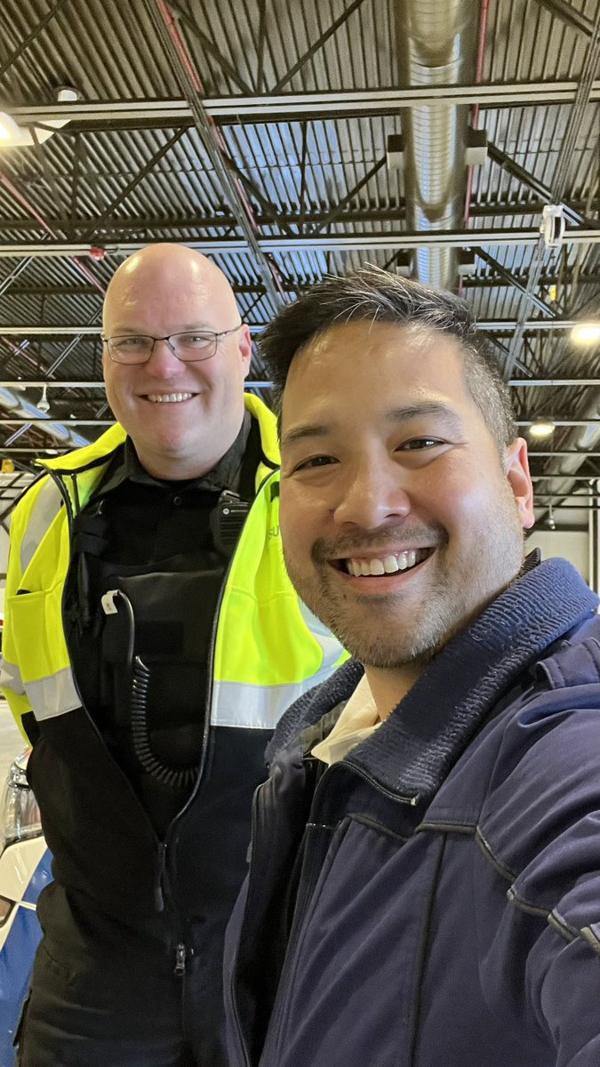 AlvinTedjo's tweet photo. I had an amazing ride-along with @Peel_Paramedics 🚑🚑 Our emergency service team are absolutely the best in the business, and they’re leading the pack in so many ways. Thanks for the ride! 🚨🚨🚨 https://t.co/HawIgI3SHW