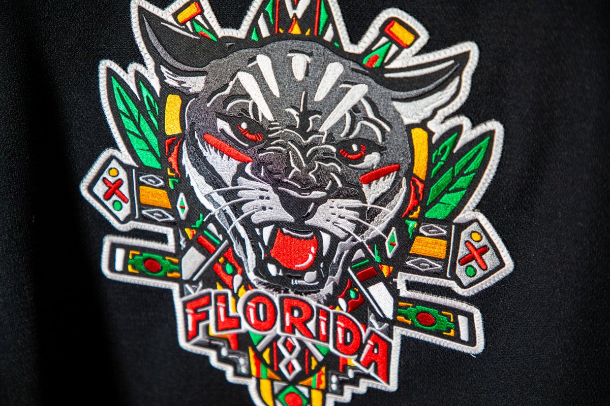 FlaPanthers's tweet image. An absolute beauty 😍

Proud to introduce you to our Black History Night jerseys as designed by King Redd!