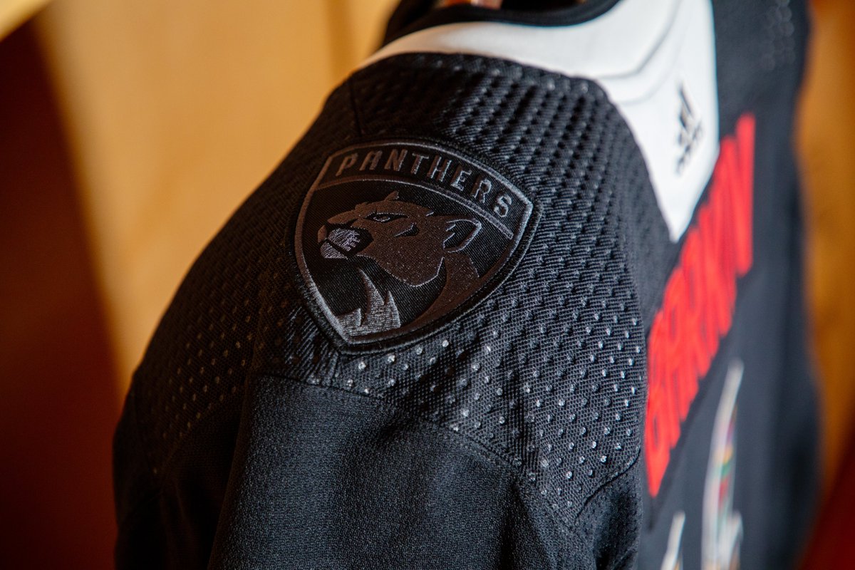 FlaPanthers's tweet image. An absolute beauty 😍

Proud to introduce you to our Black History Night jerseys as designed by King Redd!