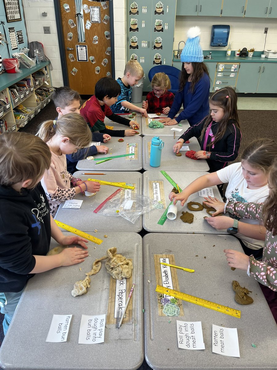 Welcome to Lantz Burger home of the Lantz burger!🍔 Working to learn how assembly lines improve production output.