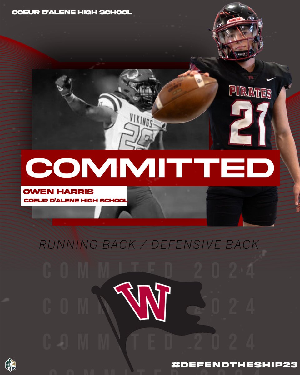 Owen Harris (@owenharris29) on Twitter photo Extremely excited to announce that I will be committing to Whitworth University to continue my academic and athletic career! 🏴☠️<a href="/Coach__Shaw/">Mac Shaw</a> <a href="/coachsandberg/">Rod Sandberg</a> <a href="/WhitworthFB/">Whitworth FB</a> Extremely excited to announce that I will be committing to Whitworth University to continue my academic and athletic career! 🏴☠️<a href="/Coach__Shaw/">Mac Shaw</a> <a href="/coachsandberg/">Rod Sandberg</a> <a href="/WhitworthFB/">Whitworth FB</a>