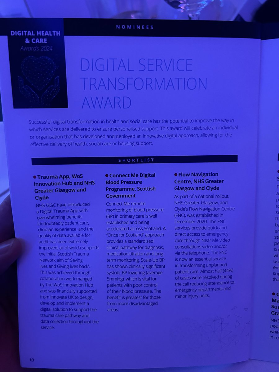 When up against amazing innovation, it’s always going to be tuff. Massive congratulations to the team at Connect me digital blood pressure programme on winning our category 👏👏👏