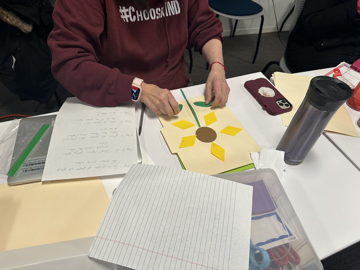 Nadia916's tweet image. Algorithm art anyone? 1st we designed algorithm art using @cricut DS, then we write out the algorithm for someone to recreate our designs! Lots of debugging along the way🐞These teachers were amazing! @CS4AllNYC #csforallnyc