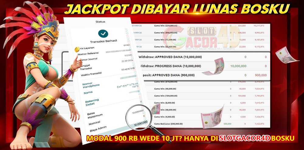 Slotgacor4dcom's tweet photo. Selamat kepada bosku user id M*****h1  yang telah berhasil mendapatkan jackpot besar di SLOTGACOR4D provider PG Soft pada permainan Treasures of Aztec hari ini.

Link : https://t.co/EkAcZCOAs6

#SlotGacor4D #Gacor4D #slotgacor #pgsoft https://t.co/MV9S2EiRoH