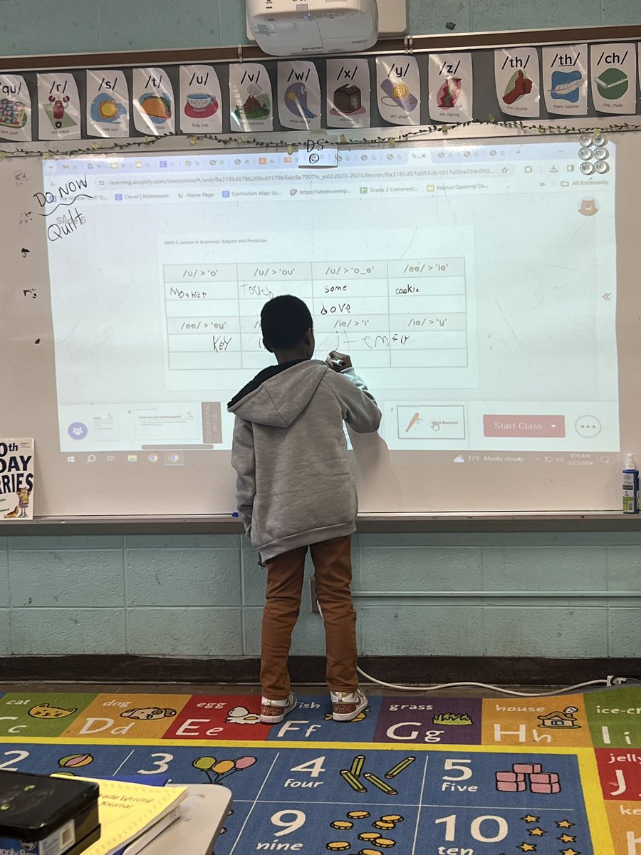 7Melinda7's tweet photo. We had fun listening to a word and deciding which sound spelling category it went with. #amplify #thisissecondgrade https://t.co/X8G8hskhF4