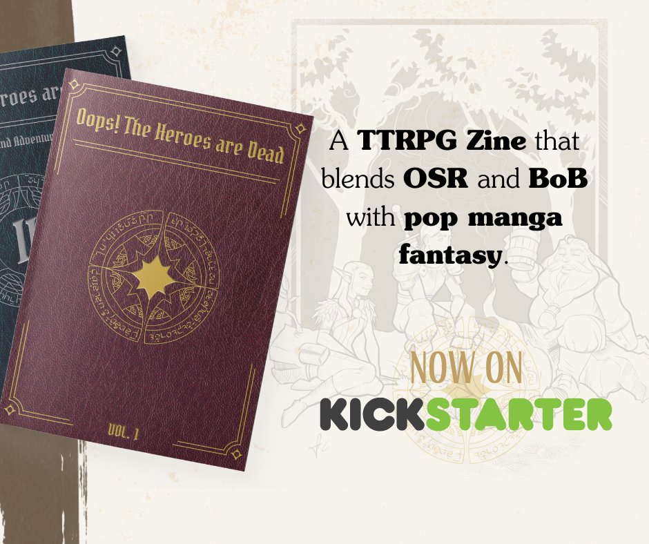 littlelabrpg's tweet photo. 🔬Update on the #zinequest project

Research is yielding unexpected results, the fusion of BoB and OSR is reacting, and new researchers are joining.

👉The Adventure Seed written by @jdragsky is near to be reached

The new #ttrpg is available at this link: https://t.co/NHv8pjVNrh https://t.co/TB9ZaznFBw