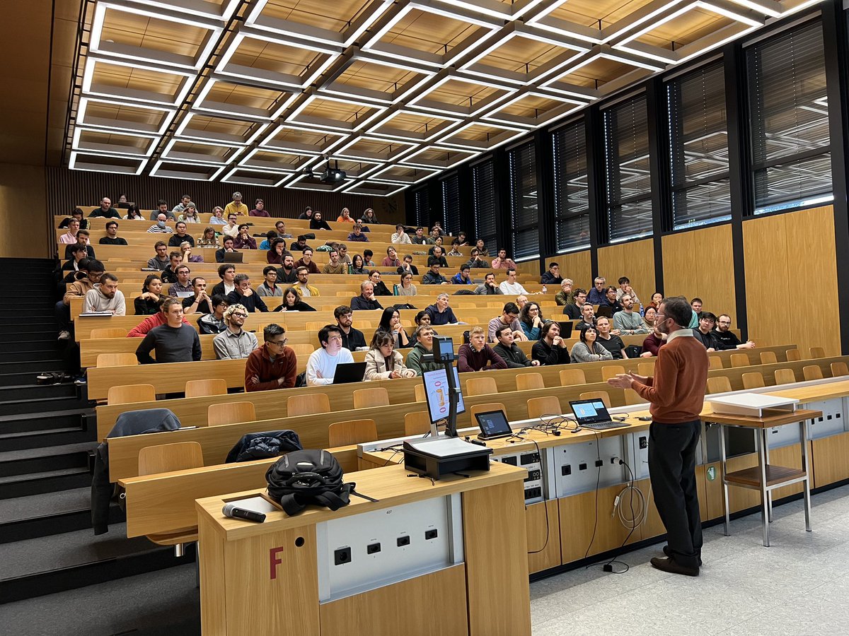 AndreasAtETH's tweet photo. It was great to have Patrice Bertet as the speaker for the first @ETH_physics colloquium of the year at @ETH_en. Great work on single spin detection with microwave single photon counters.
@ETHQuantumCntr @ETH #quantum https://t.co/vcCIcZUa6L