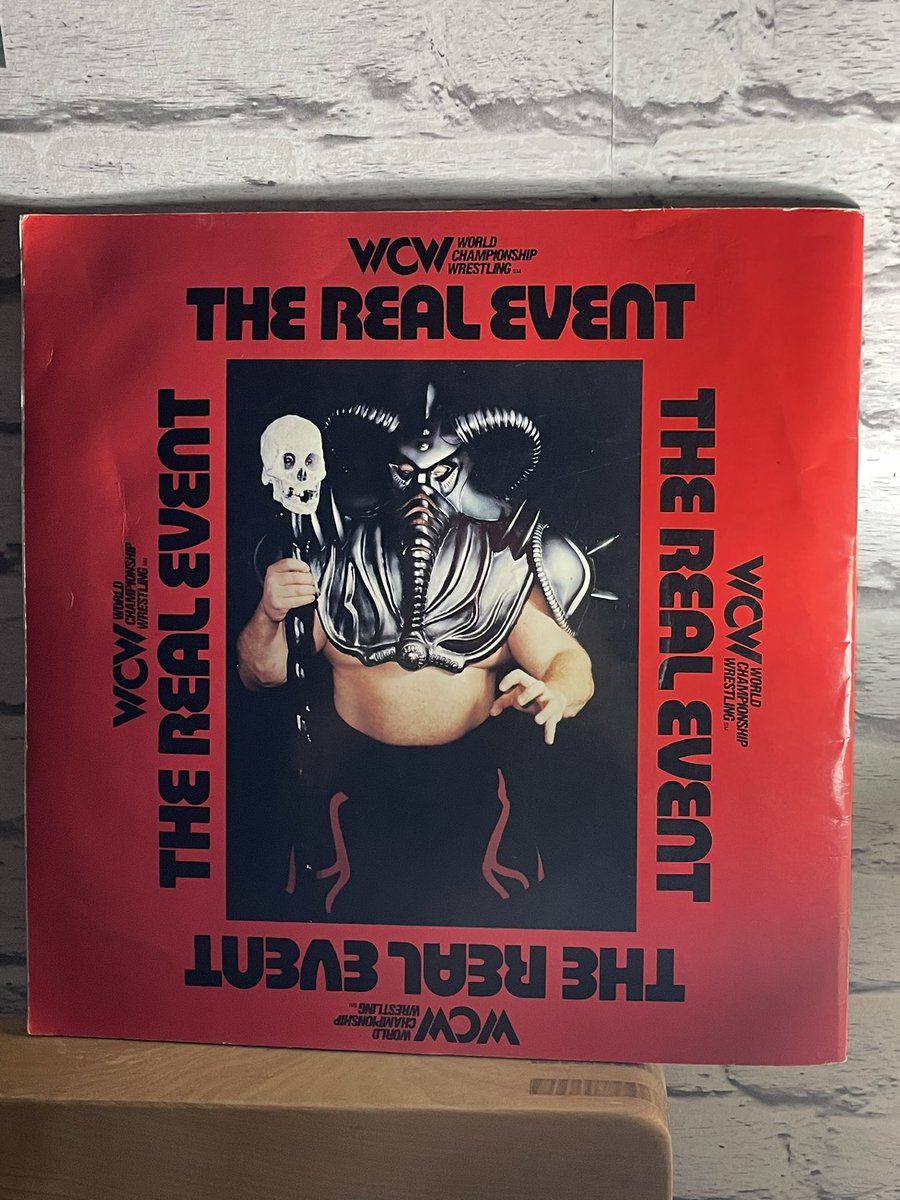 WCW The real event programme from 1993 

#WCW #WWE #WWF #Wrestler #Wrestlers #Wrestling #WrestlingMerch #Diesel #KevinNash #BritishBullDog #DaveyBoySmith #NWO #MaxxPayne #DustinRhodes #Vader #BigVanVader #TheRealEvent #WCWTheRealEvent #RonSimmons #Farooq #WrestlingCollector