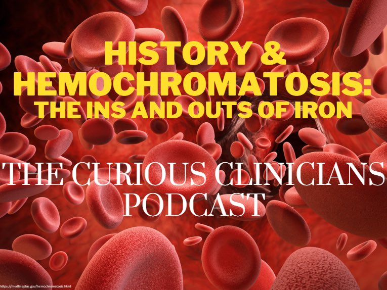 “History & Hemochromatosis: The Ins and Outs of Iron” is live! Why might the mutations leading to hereditary hemochromatosis have offered an evolutionarily advantage to our Neolithic ancestors? (It involves cereal and milk!) podcasts.apple.com/us/podcast/the… open.spotify.com/episode/2j2FCX…
