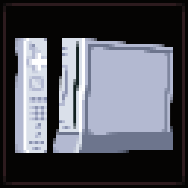 thayus_'s tweet photo. #pixelart #nintendo #console #wii #videogames

Day 003!

Did another Nintendo Console today - they're easy to do so I'm not complaining.

Did the Wii, Pretty happy with it. I feel like the proportions are better than the Gamecube one. https://t.co/GKtM1knGmE