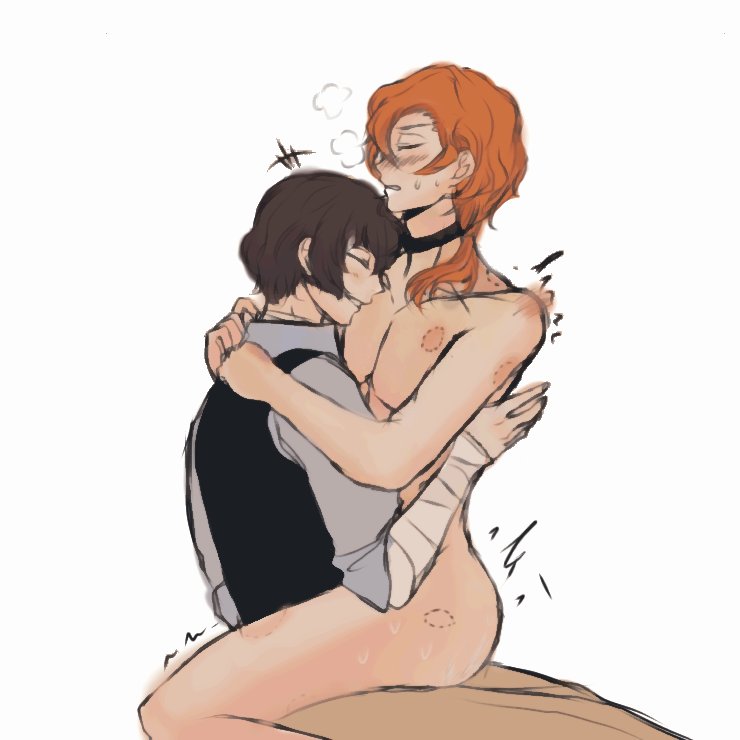 battenderart's tweet photo. #太中 
#soukoku  
I don't know I am good at this 🤔 https://t.co/W8iYvJao0l