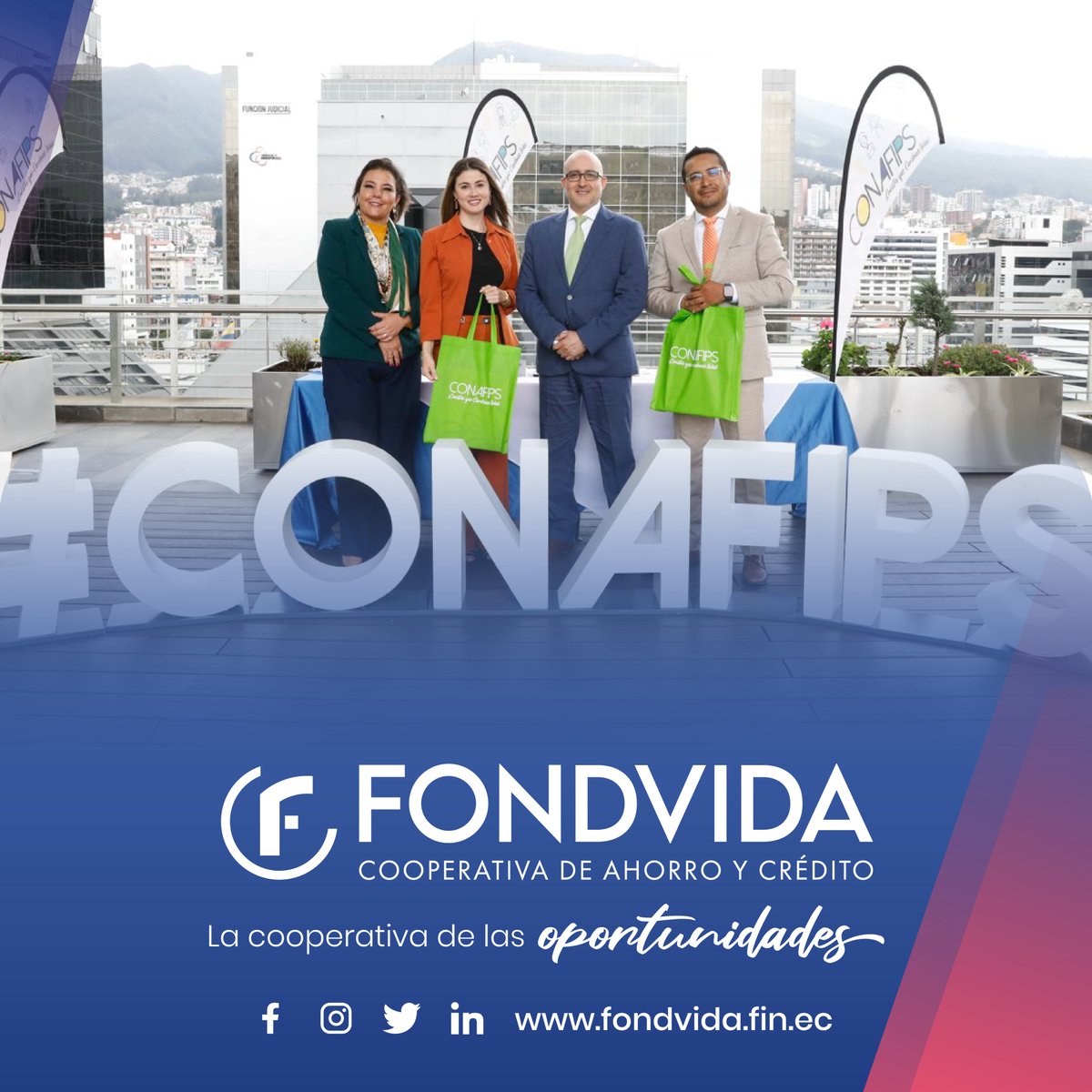 CoacFondvida's tweet photo. Expresamos las más sinceras felicitaciones a nuestro aliado estratégico @CONAFIPS por obtener el reconocimiento #PuntoVerde🟢 Su aporte a la conciencia ambiental es un claro ejemplo tangible de las buenas prácticas sostenibles a las que hay que impulsar🙌 https://t.co/sFt09sIY5c