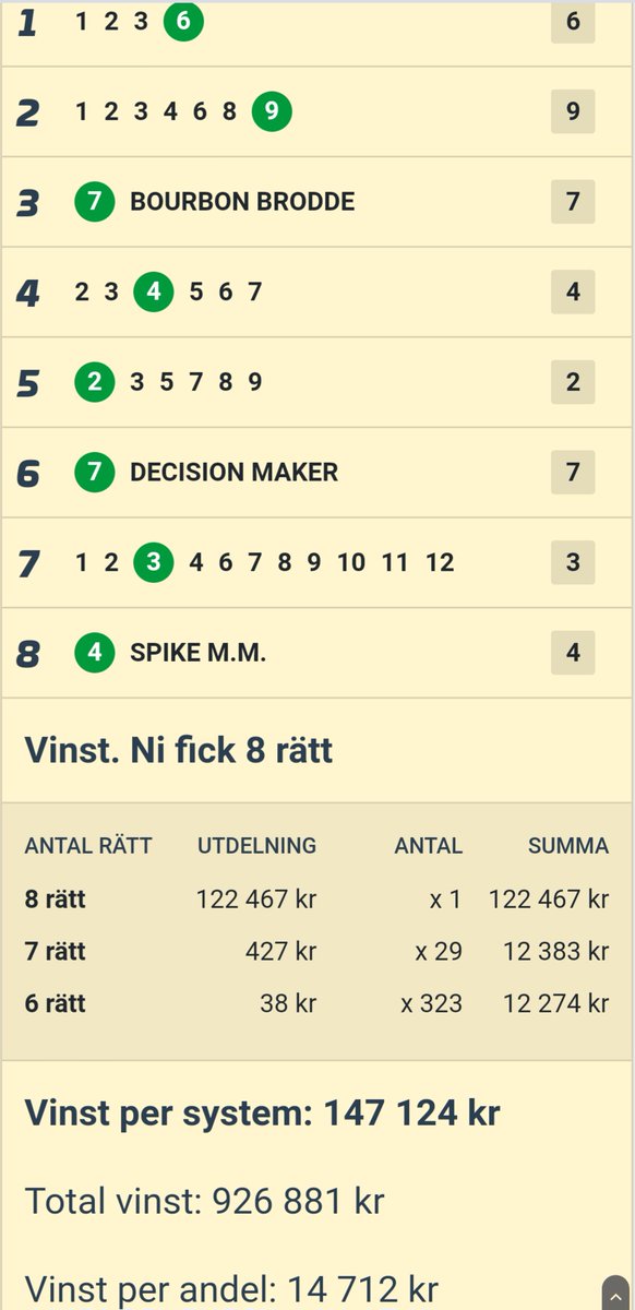 Fin kväll!

atg.se/kungsfrukt 

55 MILJONER JACKPOT PÅ LÖRDAG!