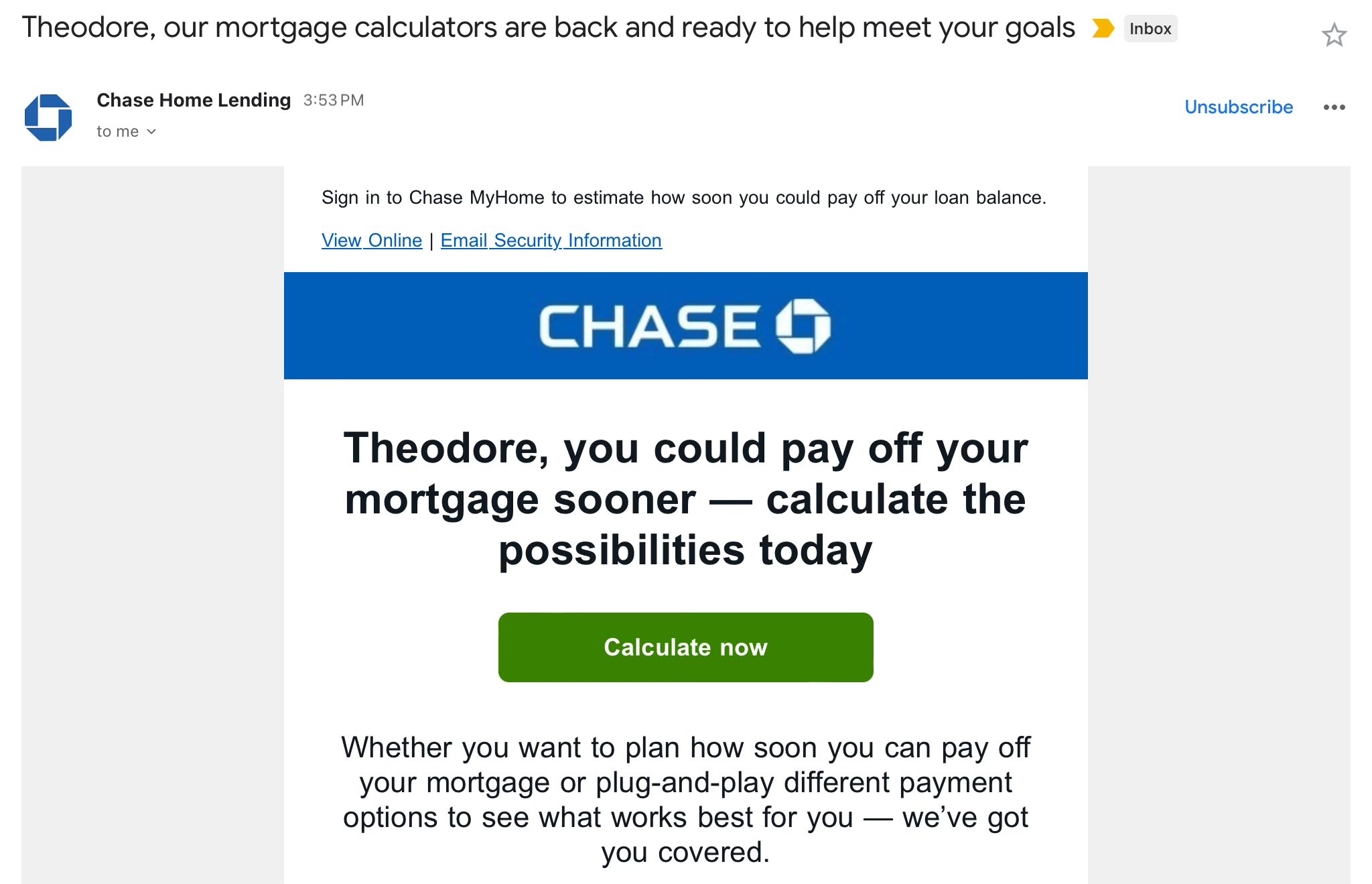 Chase refinance calculator deals