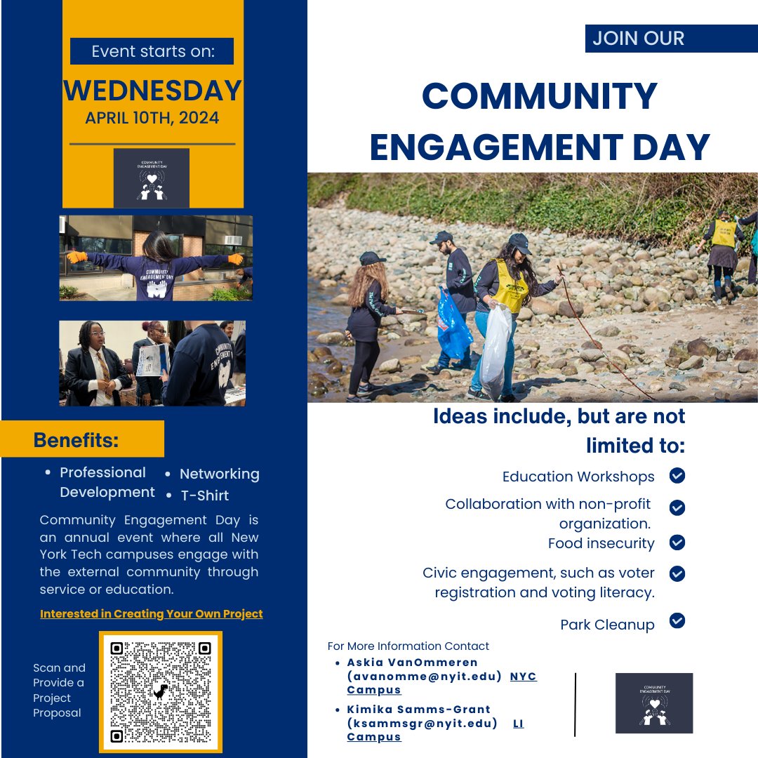 Are you ready to make a difference? Join us on April 10th for Community Engagement Day! The committee is working hard to compile a list of amazing opportunities for sign-up and participation, so stay tuned for more information.
#CommunityEngagement #volunteering