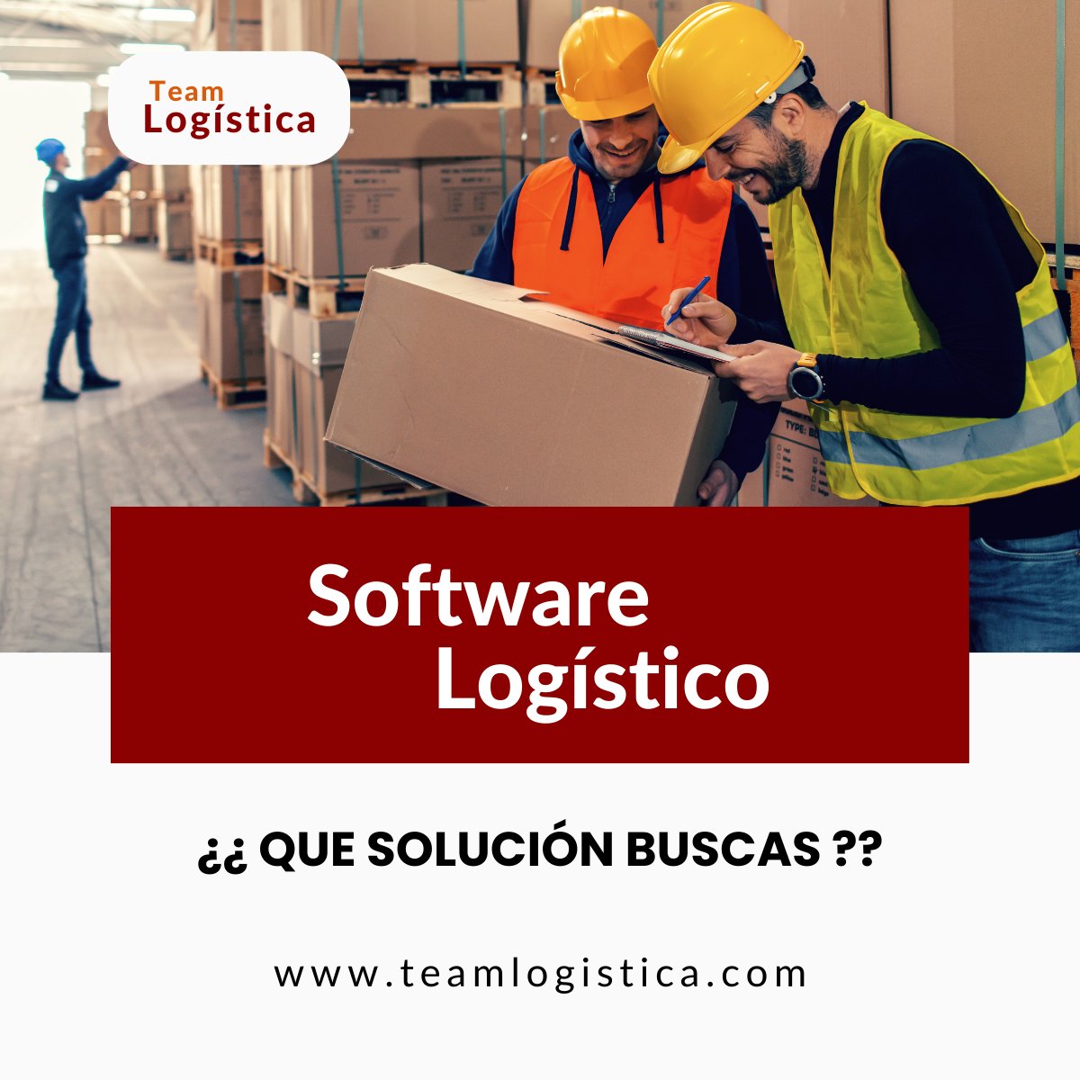 ¿¿ Qué solución BUSCAS ??
Definamos el Software logístico 🧐

@TeamLogistica 🤝 tu aliado logístico 📦

[ Todo en un Mismo Lugar ]
Ingresa ahora y solicita más Info ... 👇
teamlogistica.com

#logistica #emprendimiento #network #emprendedor #empresas