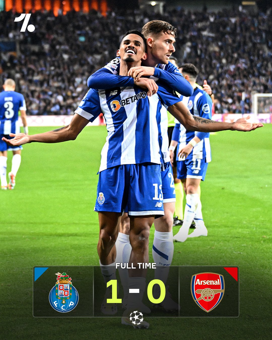 Galeno's stunner gives FC Porto first-leg advantage over Arsenal - Just  Arsenal News