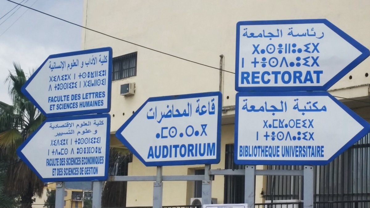 In Algeria, language is a unique expression of identity. The Berber (btwn Arabic + French on signs) reflects the pride, identity, and historical struggles of the Berber people.

By SEO-YEON LIM, <a href="/UMassSociology/">UMass Sociology</a> PhD student + #ImagesofResearch finalist: instagram.com/umass_opd/?hl=…