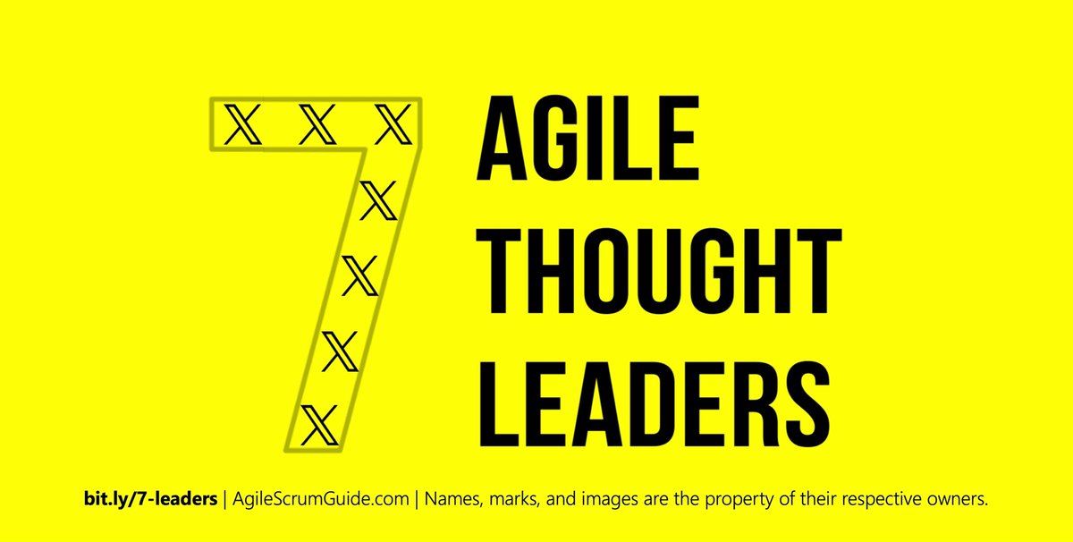 AgileScrumGuide's tweet photo. 7 Agile Thought Leaders to Follow on π β https://t.co/dLXUEzqvs6 β #Agile #Scrum #ThoughtLeaders #AgileThoughtLeaders #AgileScrum #AgileScrumGuide #AgileBlog #ScrumBlog #ScrumMaster #AgileProjectManagement #AgileProjectManager #PMOX https://t.co/gHLQqGbRSC