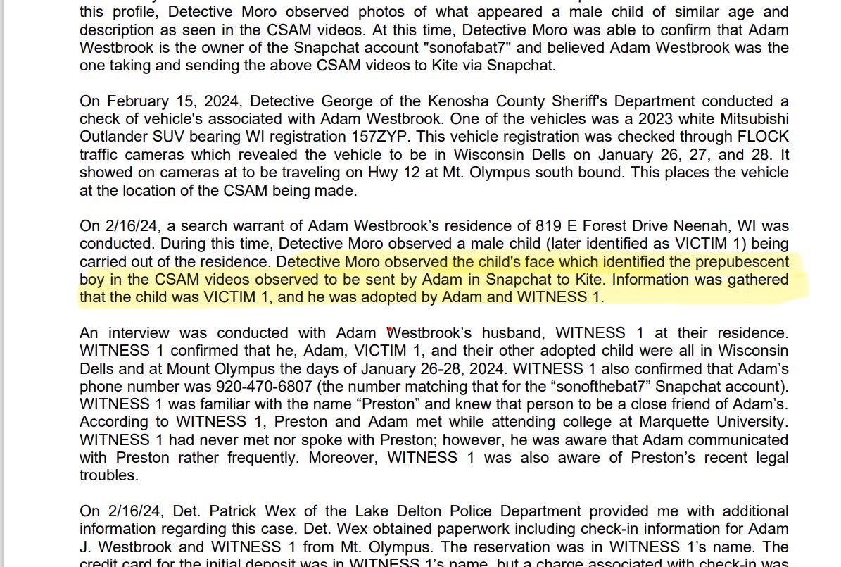 libsoftiktok's tweet photo. BREAKING: The victim of the Anti-Catholic Drag Queen Adam Westbrook who was arrested on child s*x crime charges has been identified as his son who he adopted with his husband who is a teacher.

Adam allegedly created child p*rn of his adopted son and distributed it.

HORRIFIC.

Credit: @DanODonnellShow and @scarlett4kids