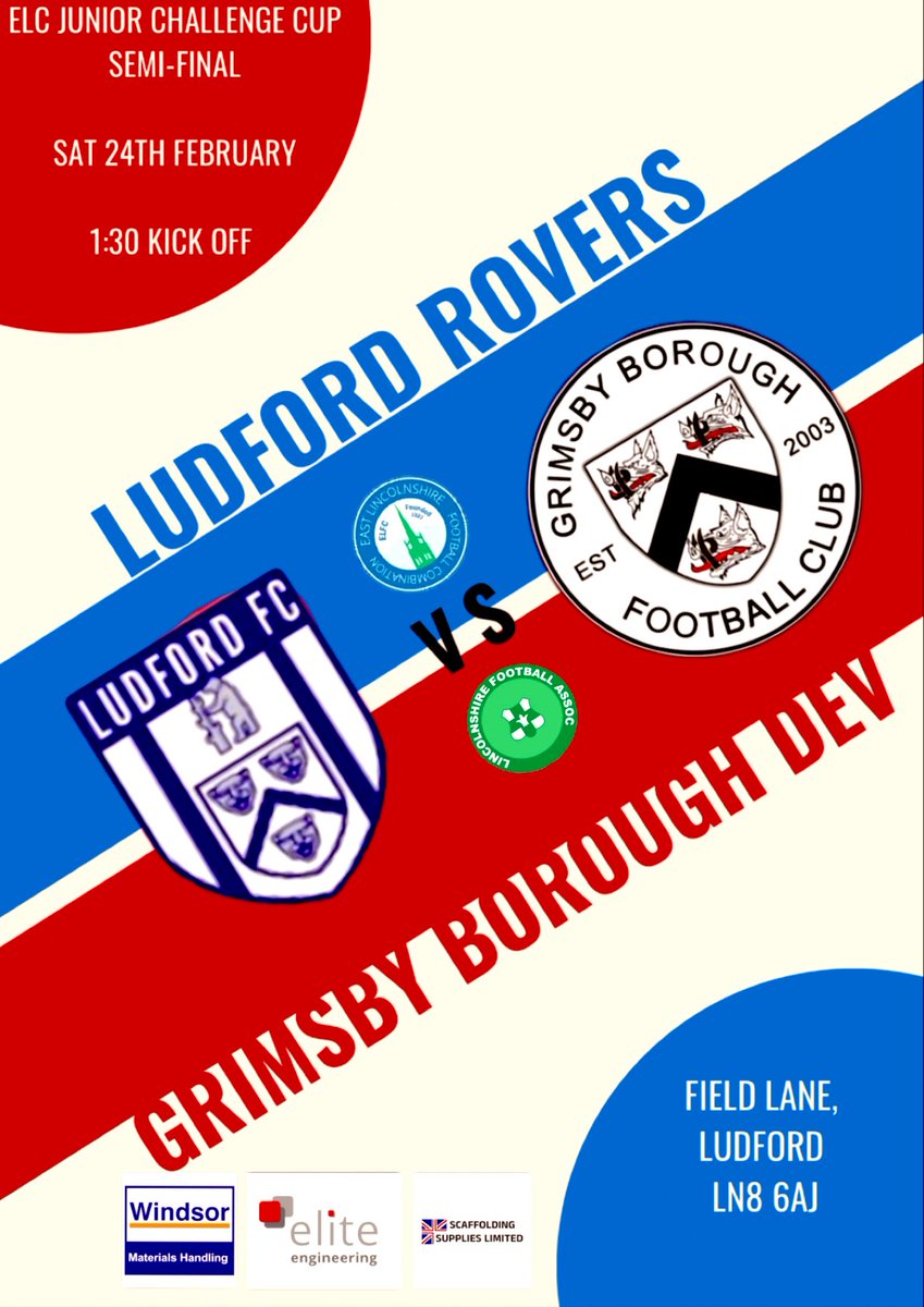 Massive game for our boys this weekend as we travel to play Ludford Rovers for a place in the Junior Challenge Cup Final! 

A good test against a well established experienced side, confidence is high as we look to keep our good form going!🏆⚽️

UP THE DEV🔴

#TheFuture #OneBoro