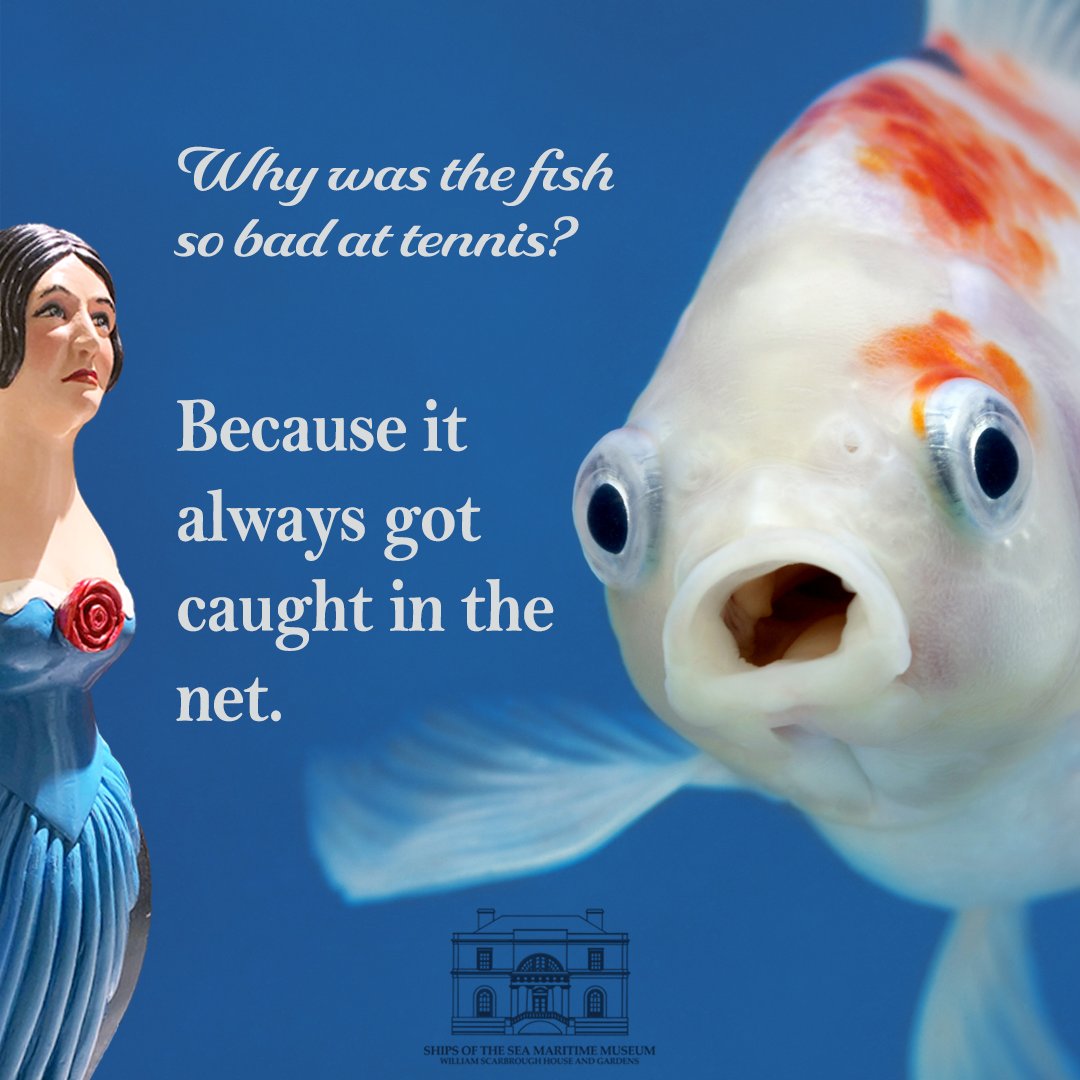 There's a rumor that our figure heads come to life after our museum closes! Our favorite comedian is back with another boat joke for your enjoyment.

#shipsofthesea #maritimemuseum #boatjokes #dadjokes #funny #alwaysacomedian #fishjokes #marinejokes #sportsjokes