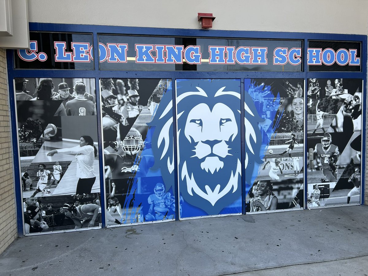 New look! 🔥<a href="/GregoryBasham/">Dr. Gregory Basham</a> <a href="/ManyLions1Pride/">King High School Athletics</a> <a href="/KingHSLions/">King High School</a>