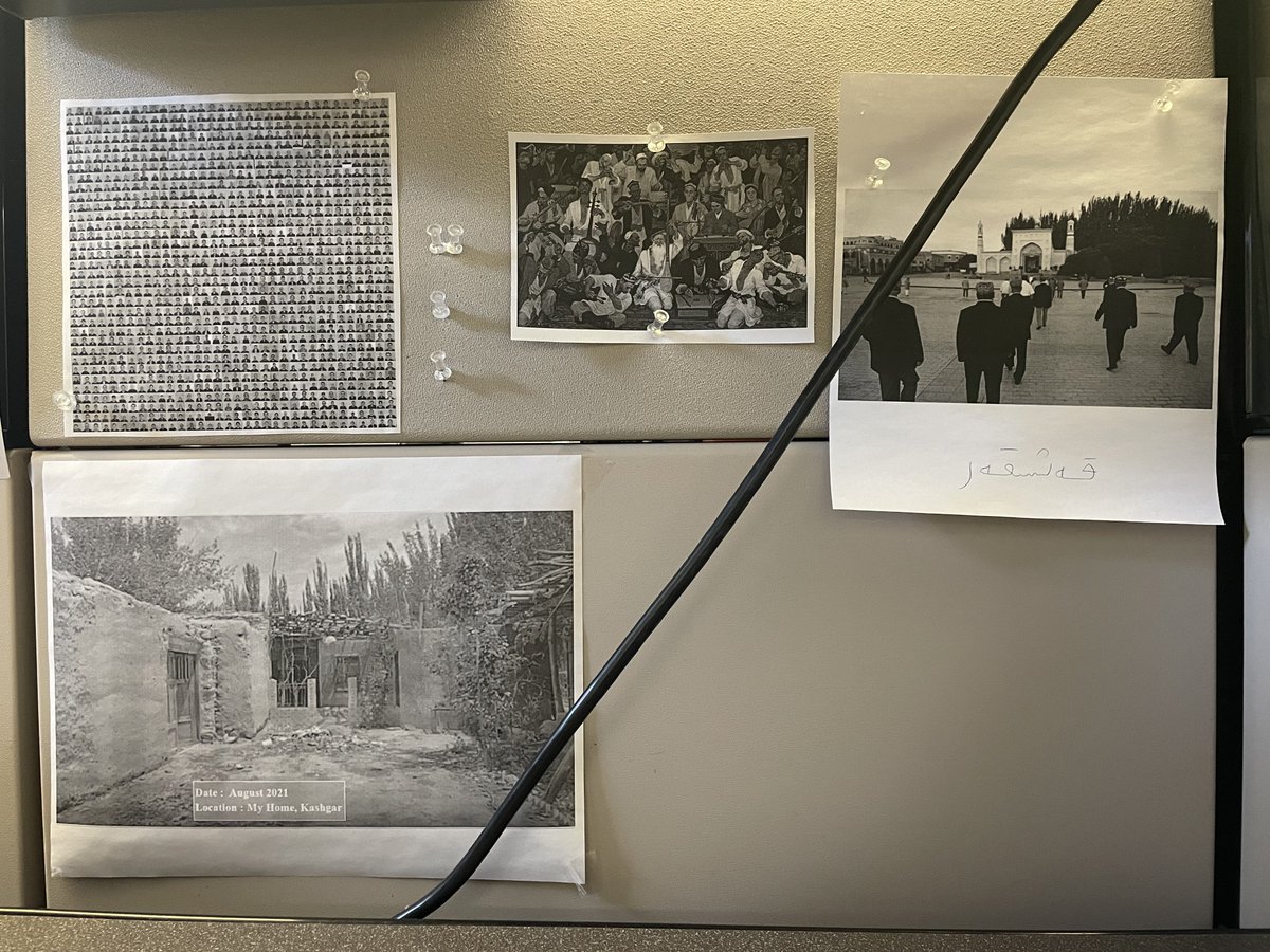 A corner of my desk

Hi beautiful souls,do you notice the picture of the bottom? 

The house I grew up was demolished, became a ghost place. If a house made of bricks can turned into a state of rubble in just a few years then how about my aged mom, dad? 
#FreeNursFamily 
#Uyghur