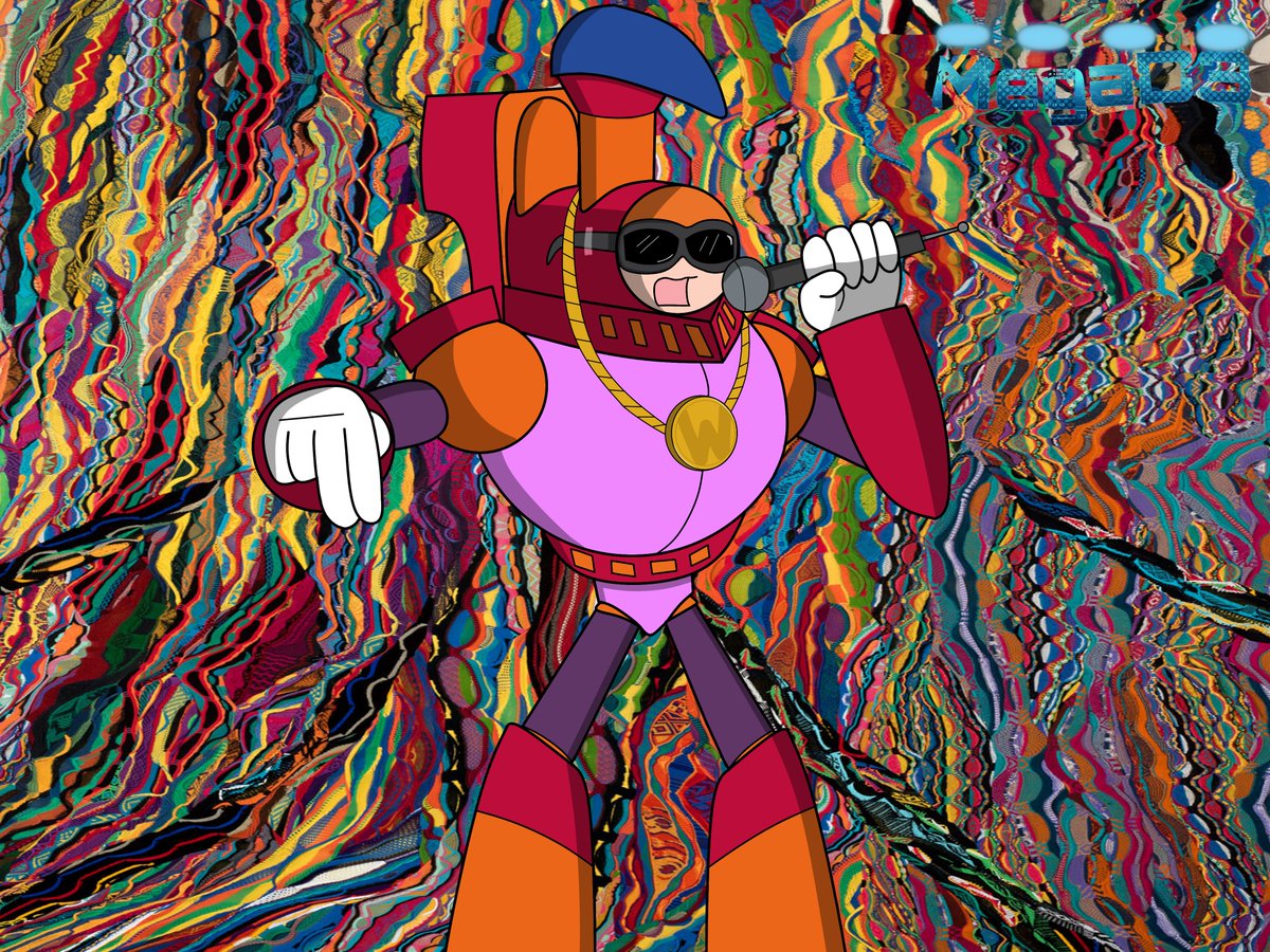 'Gangsta Charge Man.'
Why did I made this? I don't know why, but I just had a funny thought of Charge Man as a gangsta rapping.
#MegaMan #chargeman #rapper #rapping #rap #fanart #digitalart #Videogame #CAPCOM #humor #gangsta #Robot #robotmaster #megaman5 #myart #myartwork #game