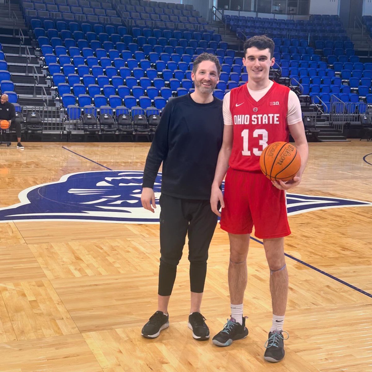 DannyJPeters's tweet photo. Honored for the jersey swap at FIBA today! By far the best prop of the FIBA season. Appreciate you, @matt_dv12 👊

#GameRespectGame 

@GSU_MBasketball https://t.co/K57Fhi7vpO