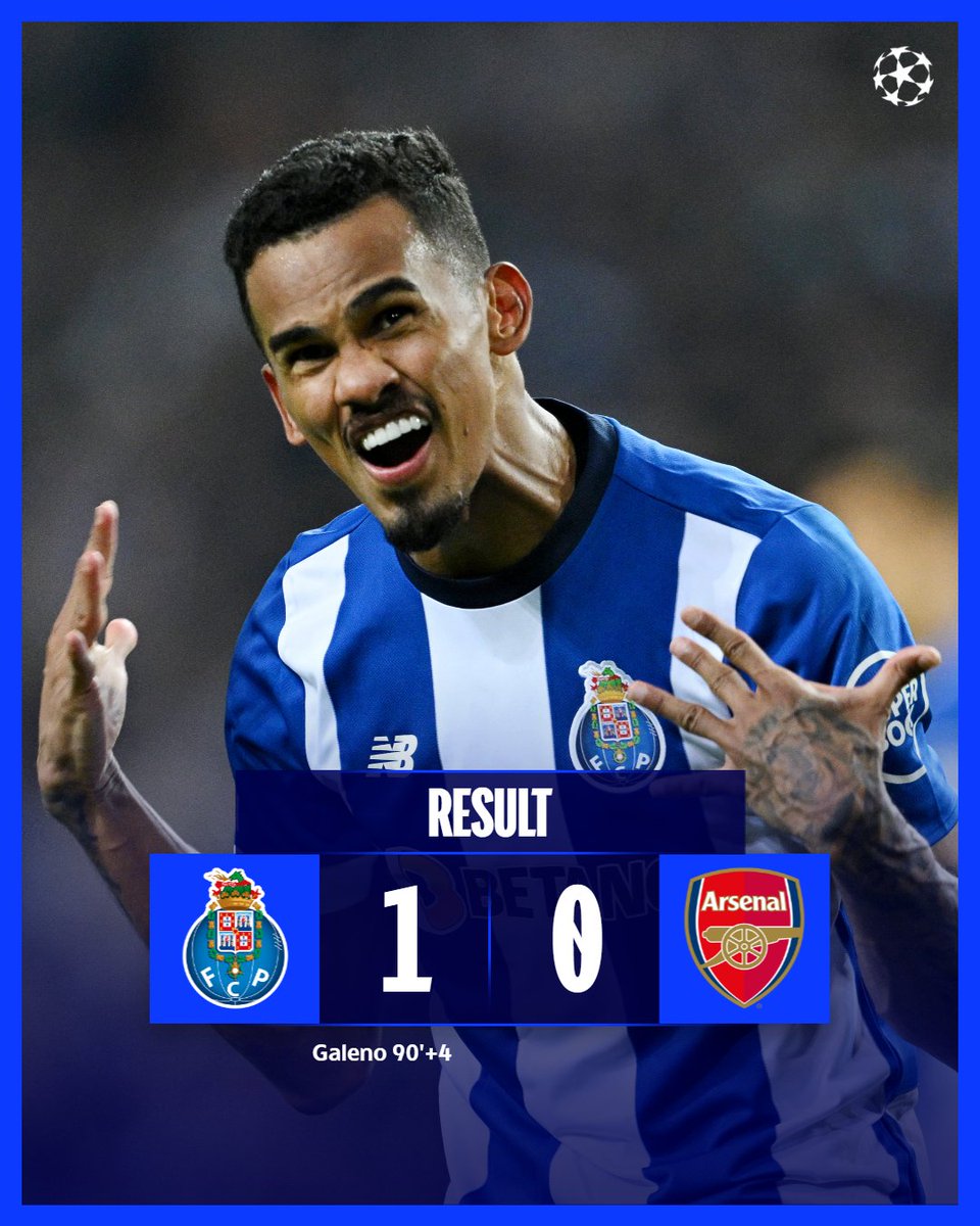 Galeno magic wins it for Porto! 🪄

#UCL